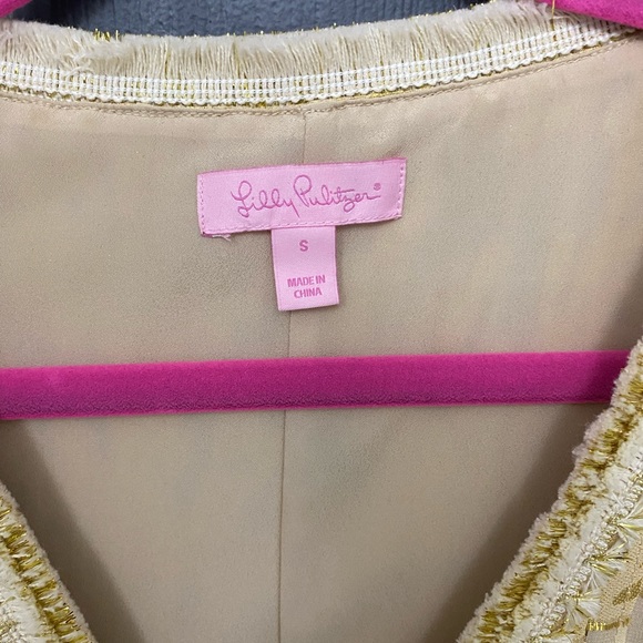 Gold Lilly Pulitzer dress - Picture 2 of 3